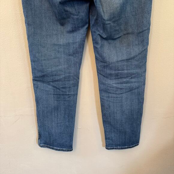 Madewell Stovepipe Straight Ankle Jeans Size 28/6 Antoine Wash High Rise AJ204 - Picture 10 of 16